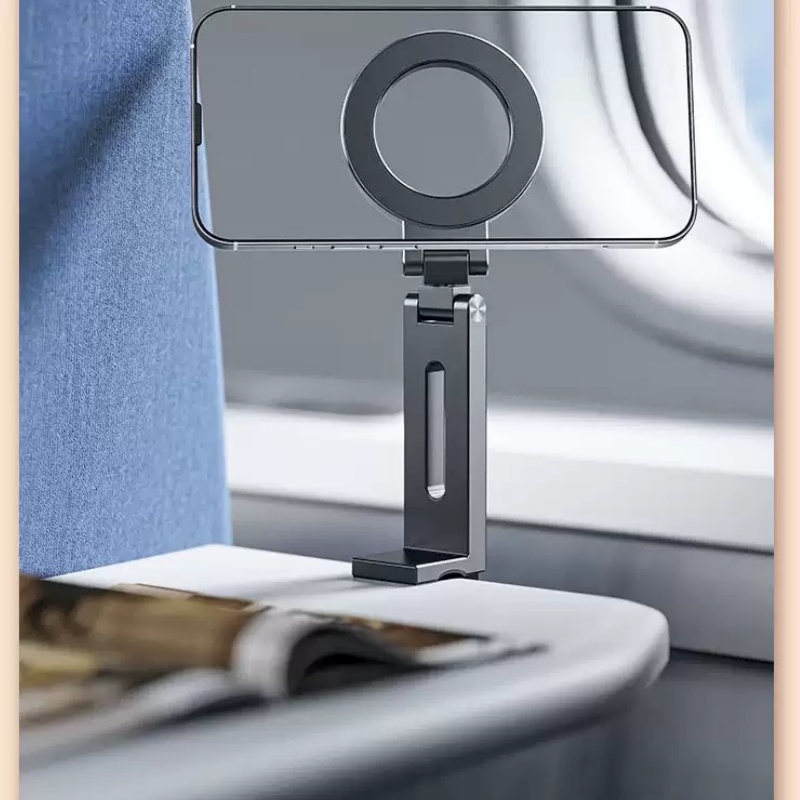 Phone Accessories For Travel - Soporte Magnético Universal para Teléfono, Plegable,