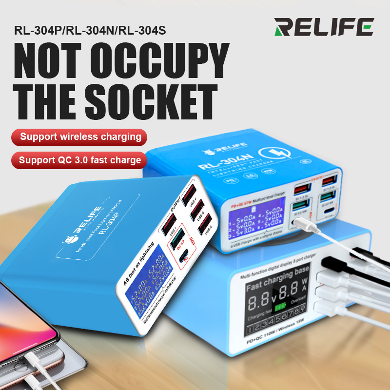 Phone Accessories Vivo - RELIFE RL-304P RL-304N RL-304S cargador relámpago