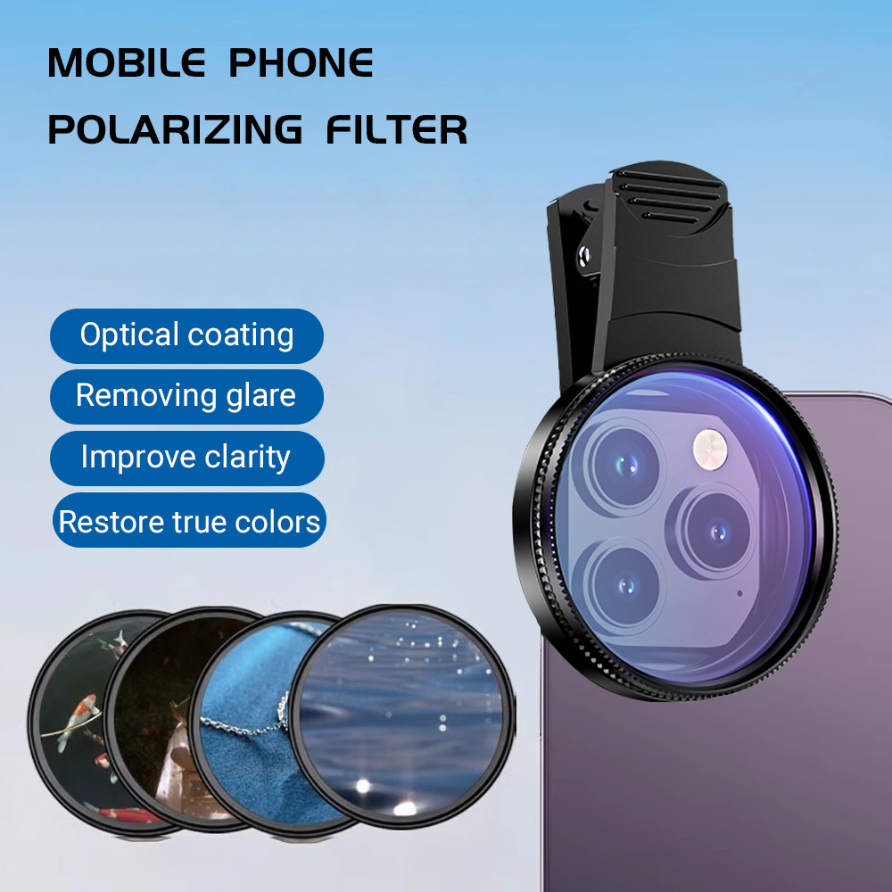 Phone Accessories Items - Lente polarizadora universal para teléfono móvil