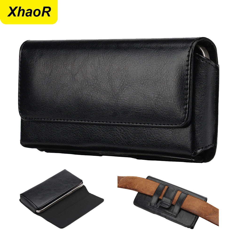 Phone Accessories For Men - Funda Universal de Cuero con Clip