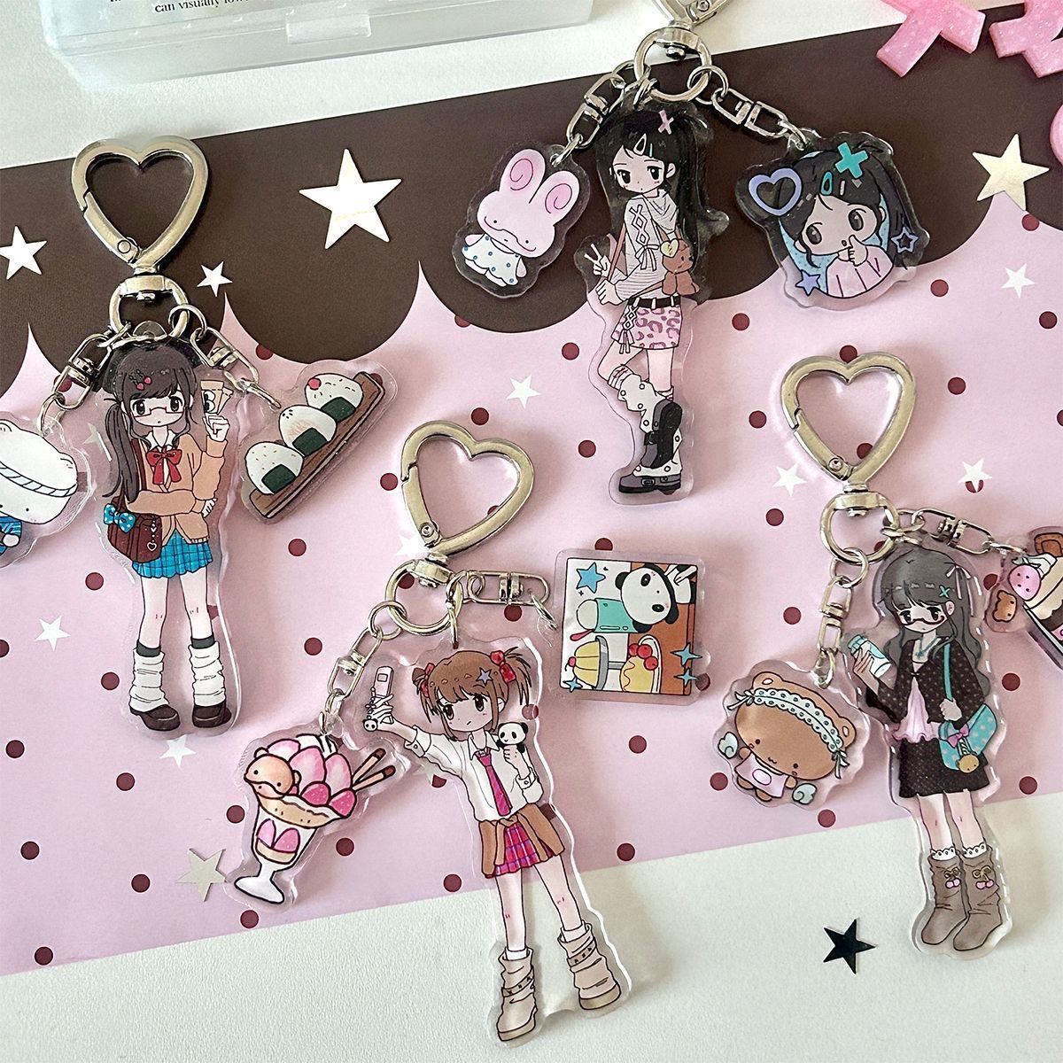 Phone Accessories Toys - Accesorios Acrílicos para Teléfono con Diseño