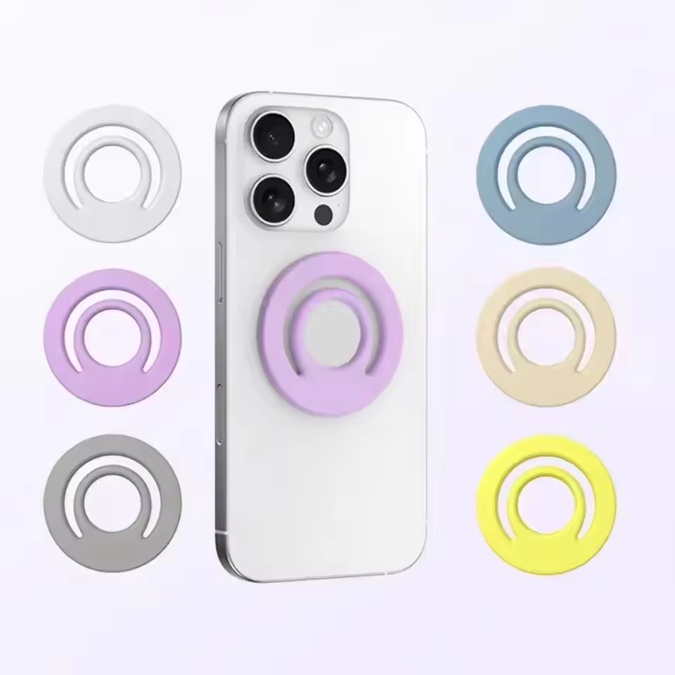 Phone Accessories Items - Soporte magnético de silicona con anillo