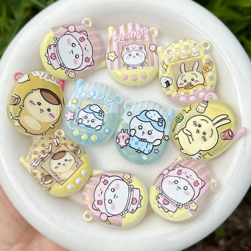 Phone Accessories Keychain - Llavero luminoso de dibujos animados Chiikawa
