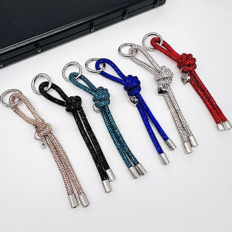 Phone Accessories Unique - 【YY34】Llavero con colgante de cristal en