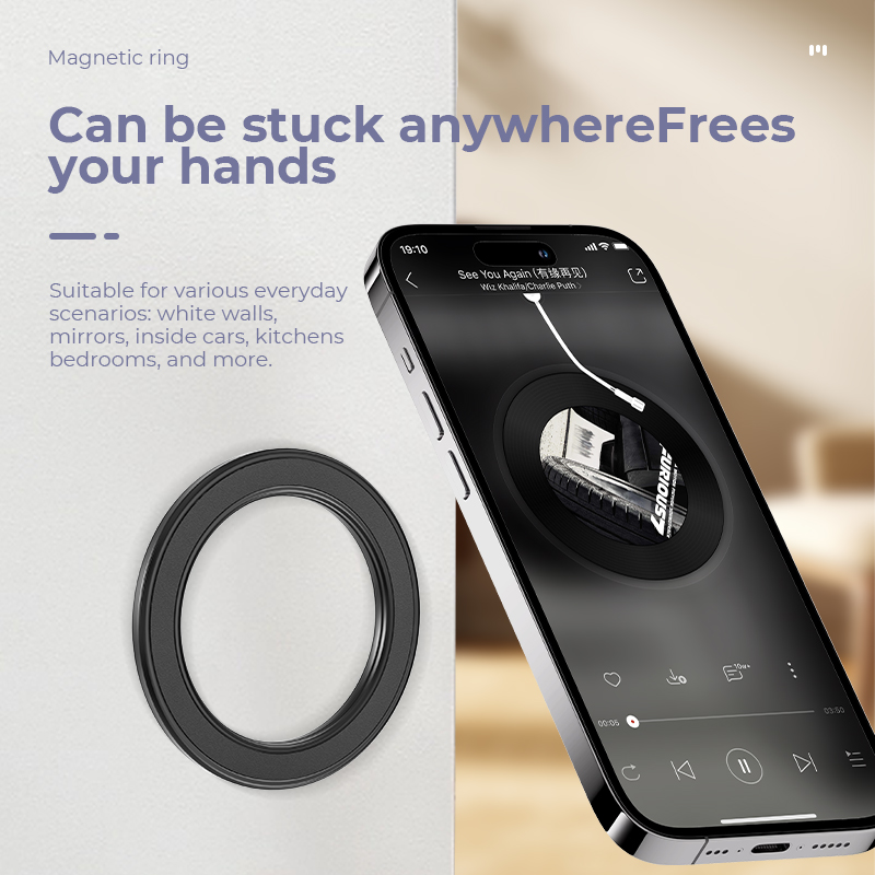 Car Mount Phone - Para Magsafe fuerte anillo magnético soporte