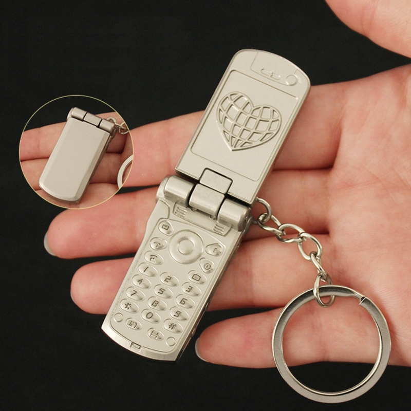 Phone Accessories Unique - Mini llavero Vintage en forma de