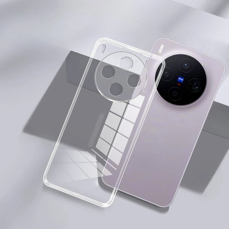 Phone Accessories Vivo - Fundas de teléfono transparentes ultrafinas para