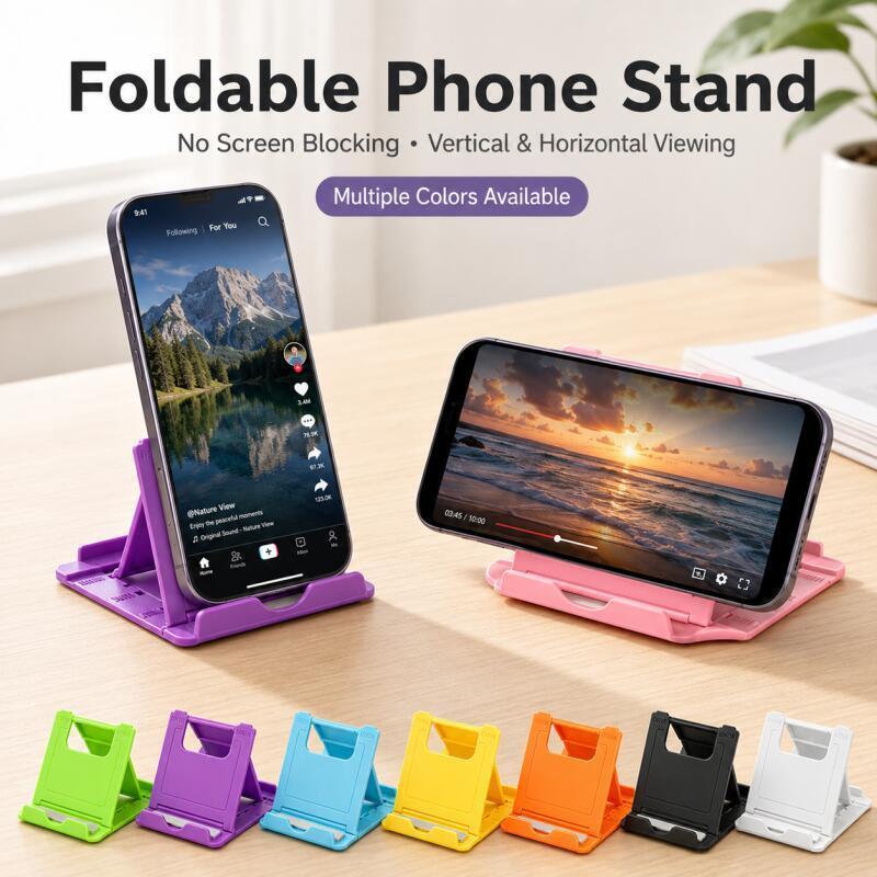 Phone Accessories For Travel - Soporte Plegable para Teléfono, Soporte de