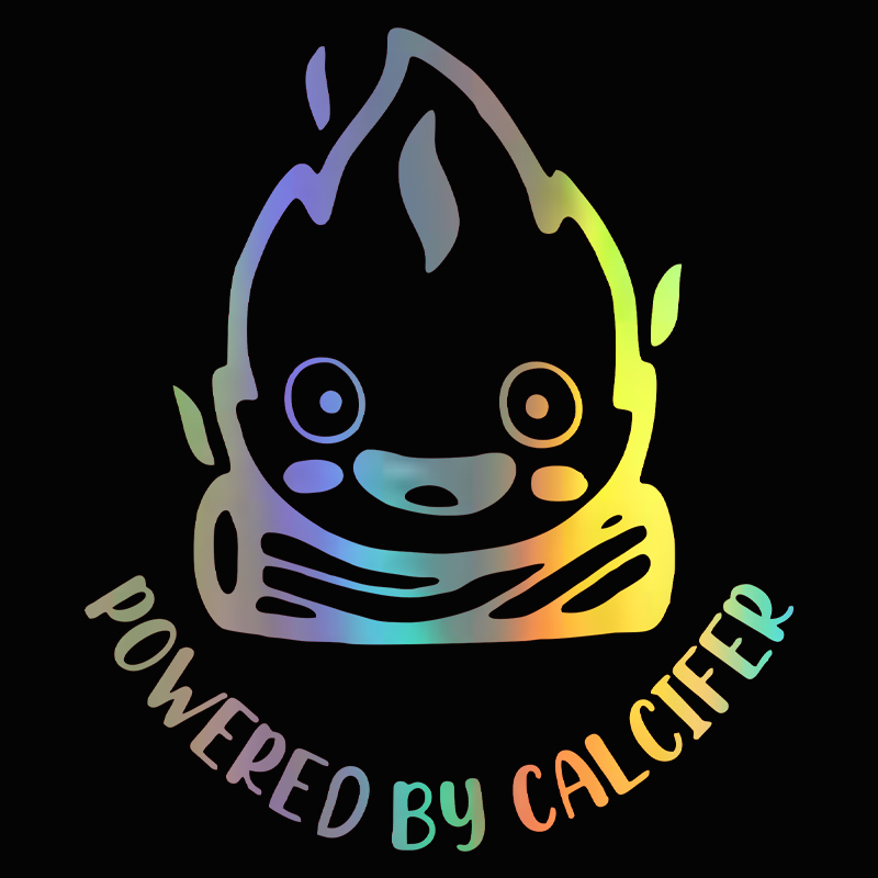 Phone Accessories For Your Car - Alimentado por Calcifer tapa de tanque