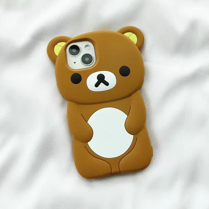 Phone Accessories Unique - Funda de Silicona Rilakkuma para Teléfono,