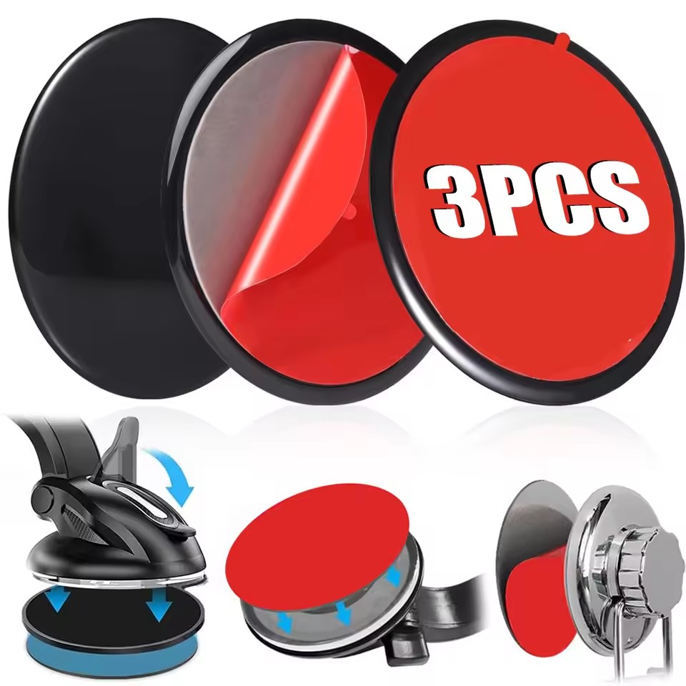Car Mount Phone - Juego de almohadillas adhesivas universales para