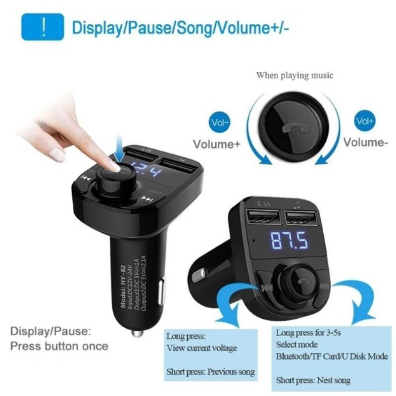 Transmisor FM Bluetooth, Carga - Phone Accessories You Need reseña y precio