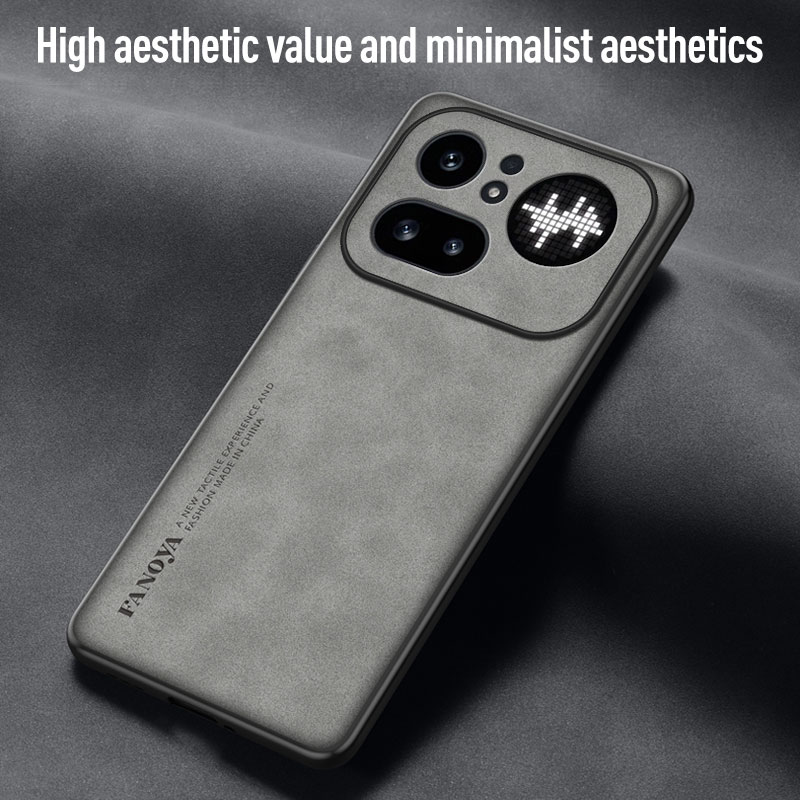 Funda de teléfono de piel de o - Phone Accessories Nothing reseña y precio