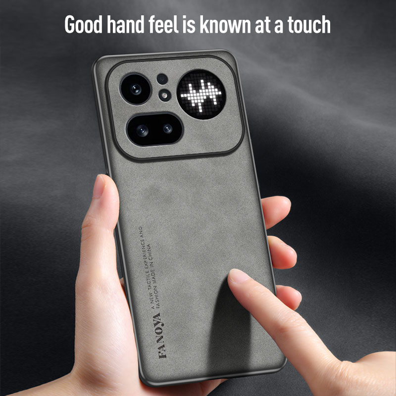 Funda de teléfono de piel de o - Phone Accessories Nothing reseña y precio