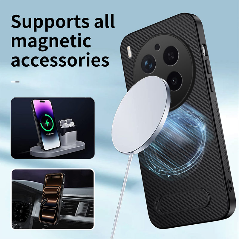 Funda magnética delgada con bo - Phone Accessories Vivo reseña y precio