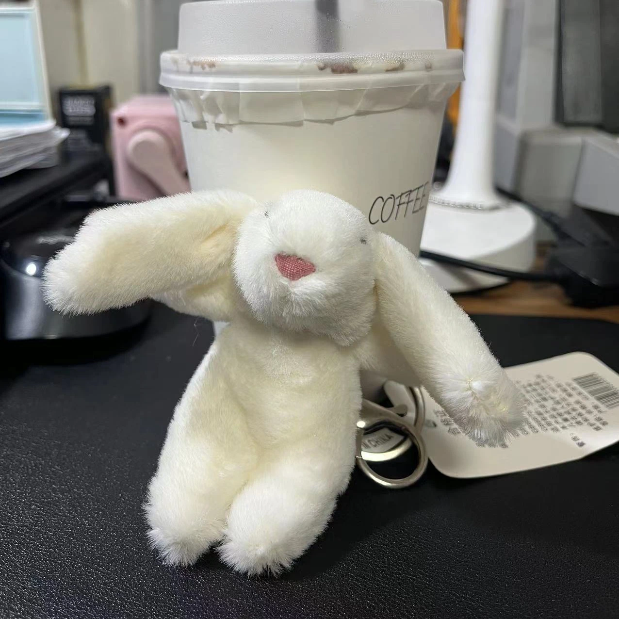 Llavero de conejo de peluche d - Phone Accessories Toys reseña y precio