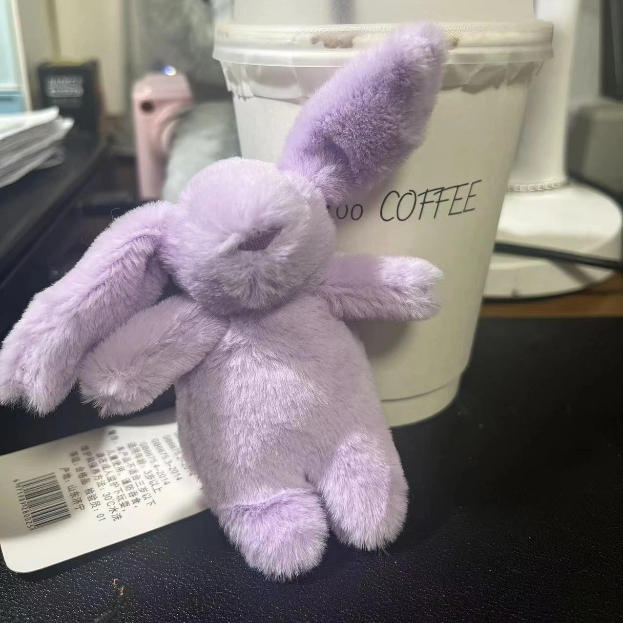 Llavero de conejo de peluche d - Phone Accessories Toys reseña y precio