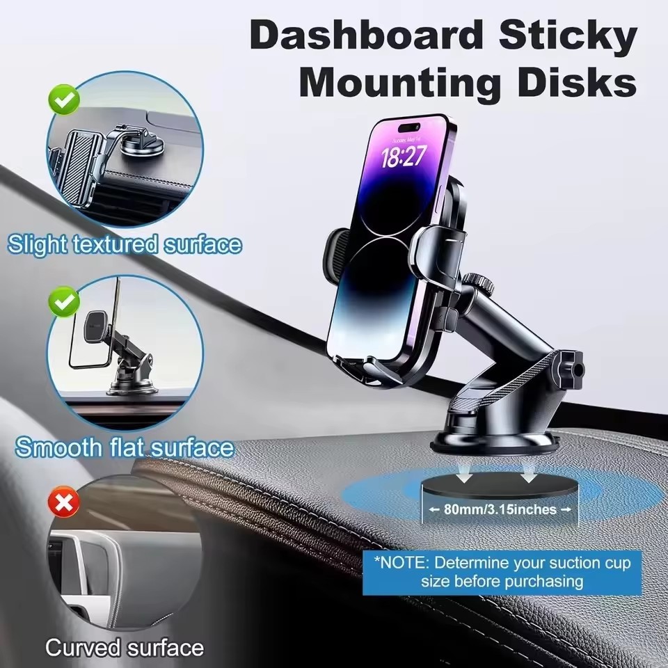 1/10 piezas de adhesivos para  - Car Mount Phone reseña y precio