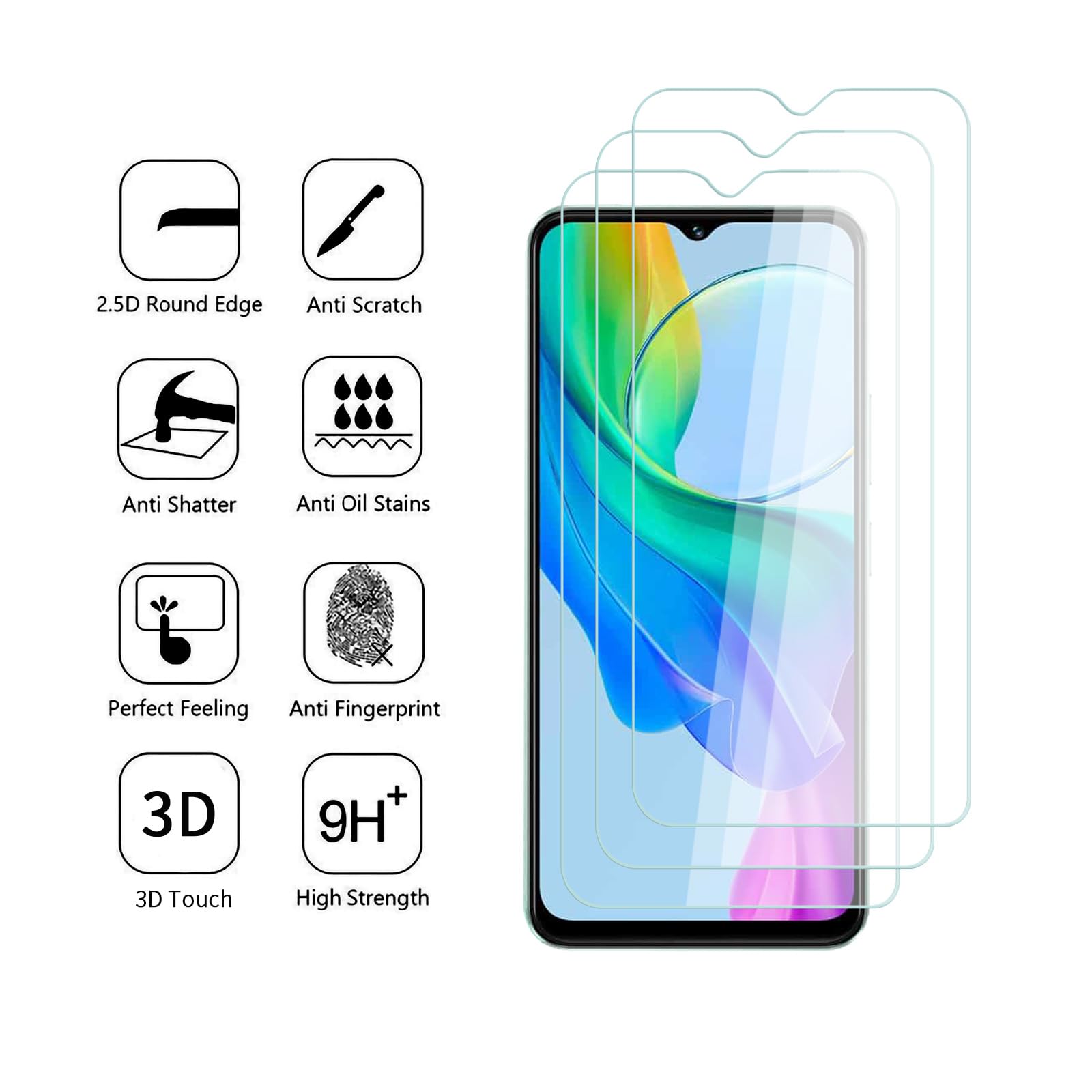 Protector de pantalla para VIV - Phone Accessories Vivo reseña y precio