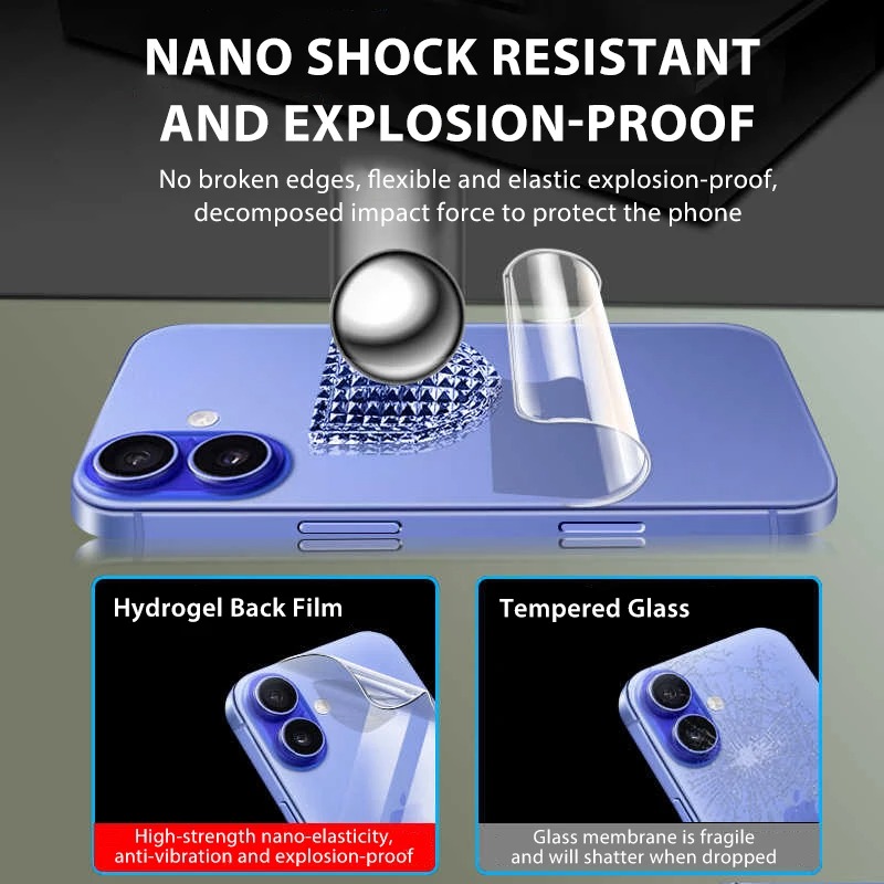 5-1 Uds película de hidrogel p - Phone Accessories Unique reseña y precio