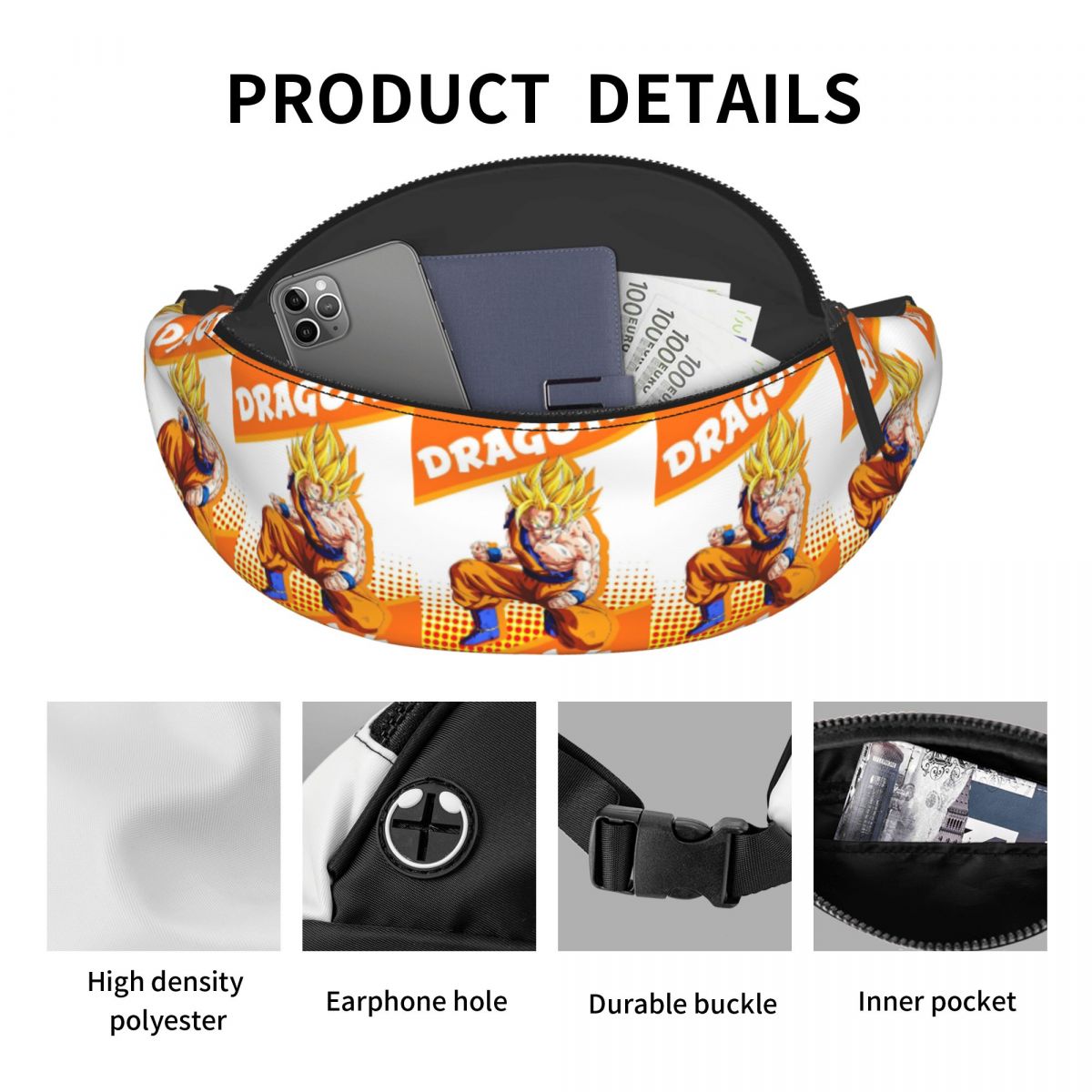 Riñonera Personalizada DBZ G-G - Phone Accessories For Running reseña y precio