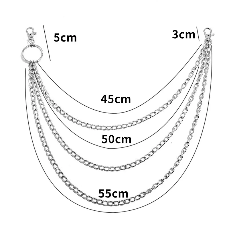 Cadena de cinturón metálica es - Phone Accessories For Men reseña y precio