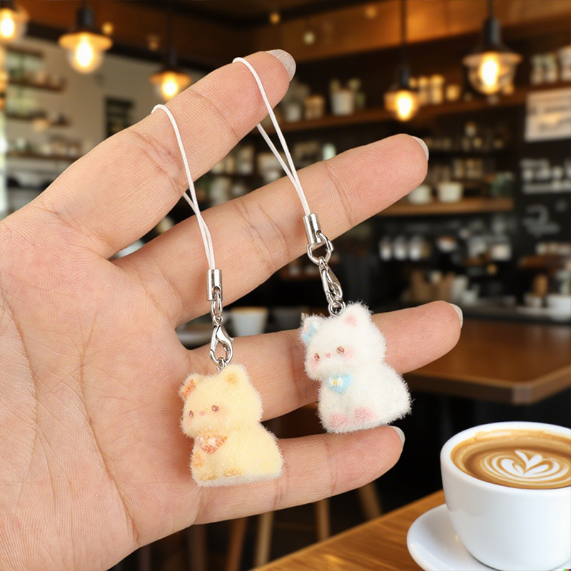 Lindo dibujo animado flocado A - Phone Accessories For Your Car reseña y precio