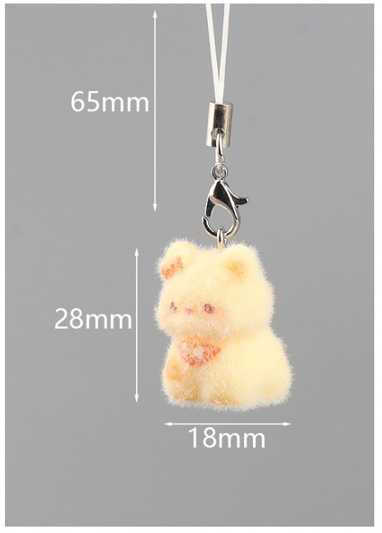 Lindo dibujo animado flocado A - Phone Accessories For Your Car reseña y precio