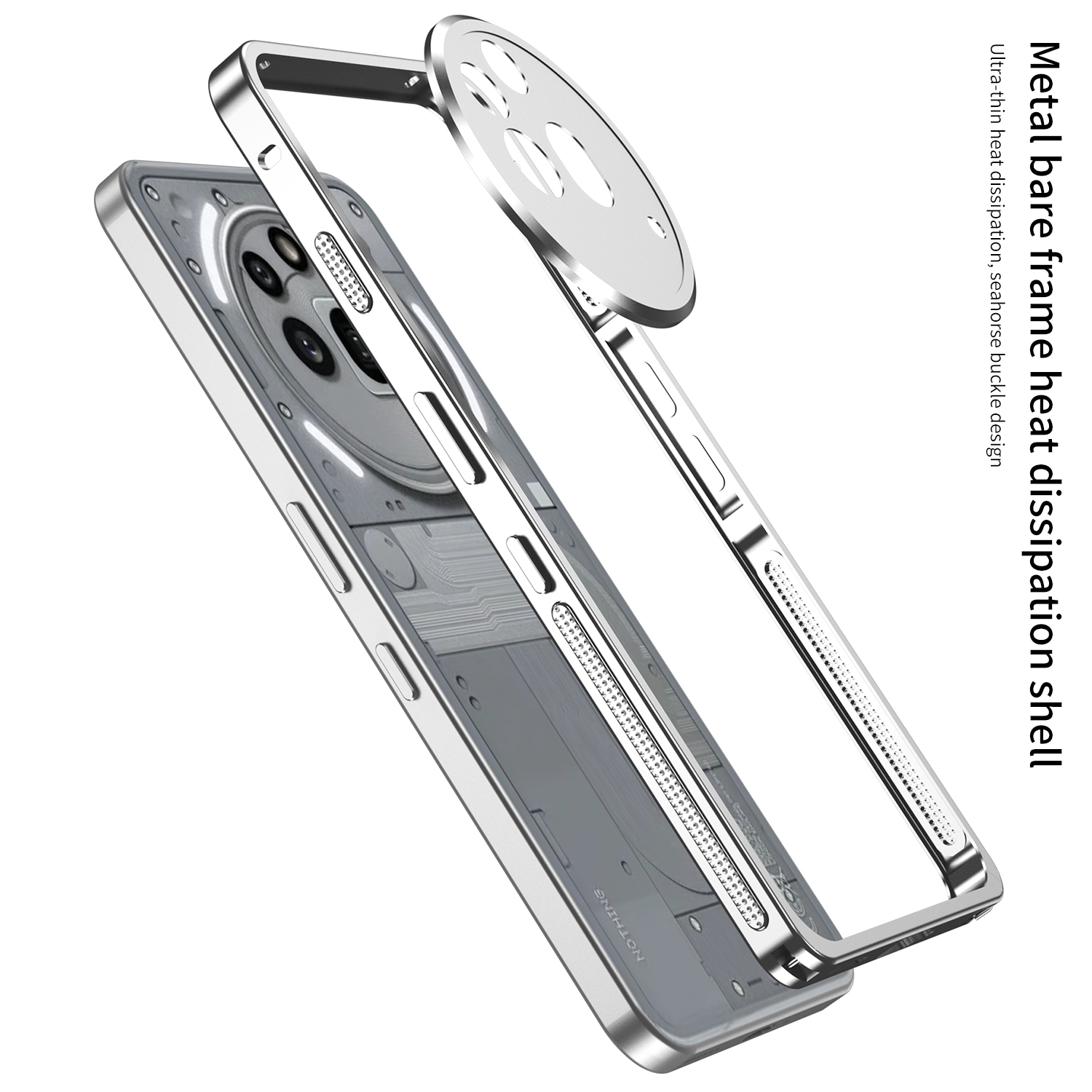 Funda de parachoques de lujo p - Phone Accessories Nothing reseña y precio