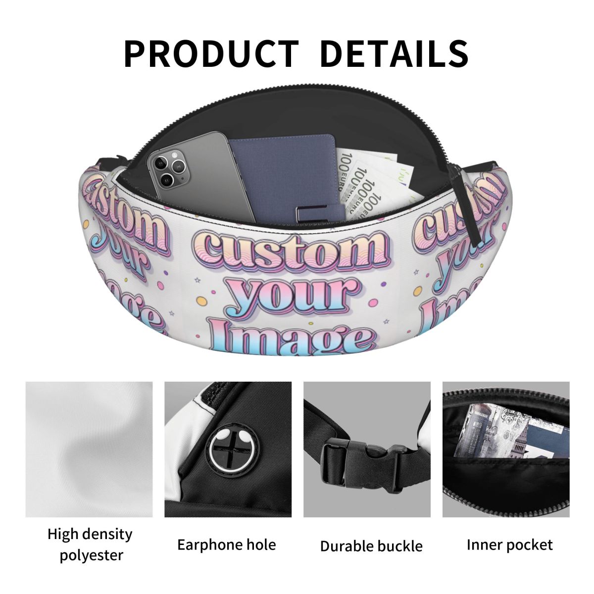 Bolsa de Cintura Personalizada - Phone Accessories Images reseña y precio