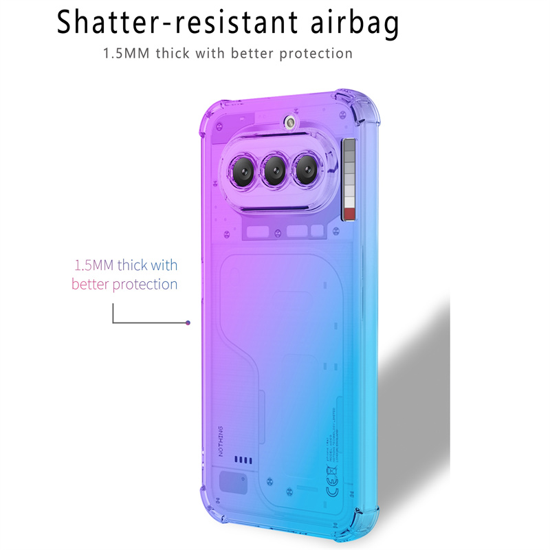Funda de TPU con Gradiente Ant - Phone Accessories Nothing reseña y precio