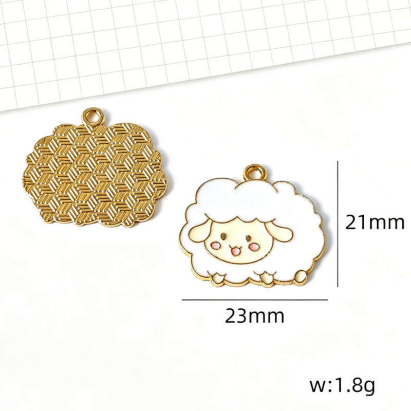 10 piezas de colgantes de dibu - Phone Accessories Keychain reseña y precio