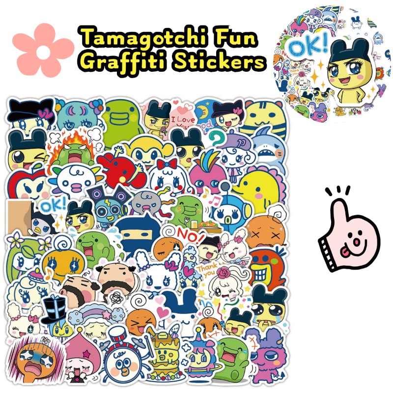 Pegatinas Japonesas Tamagotchi - Phone Accessories Items reseña y precio