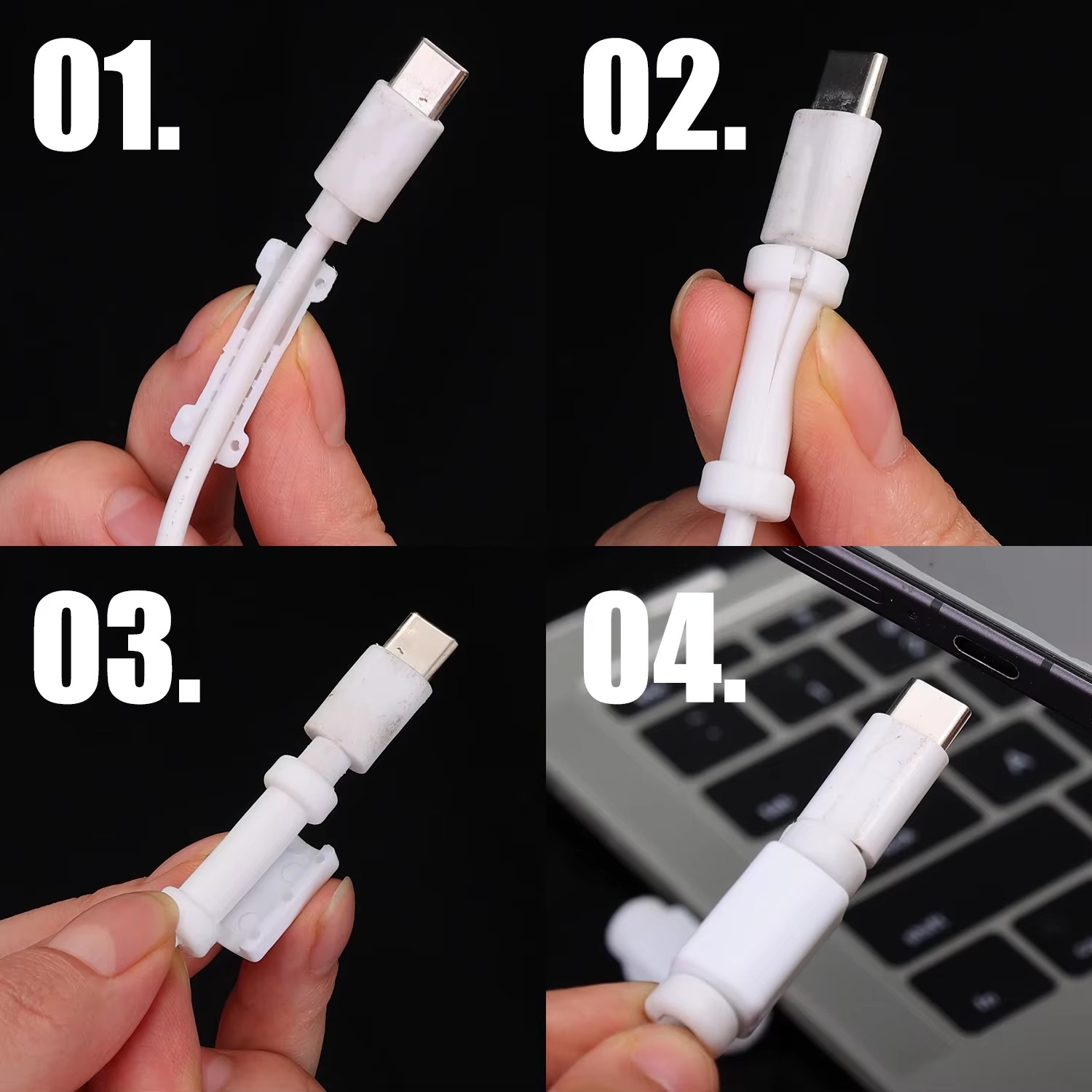 Protector de cable antirrotura - Usb Data Cable reseña y precio