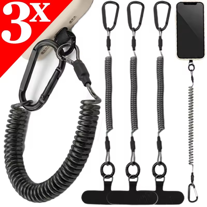 Cuerdas Antipérdida Flexibles  - Phone Accessories Keychain reseña y precio