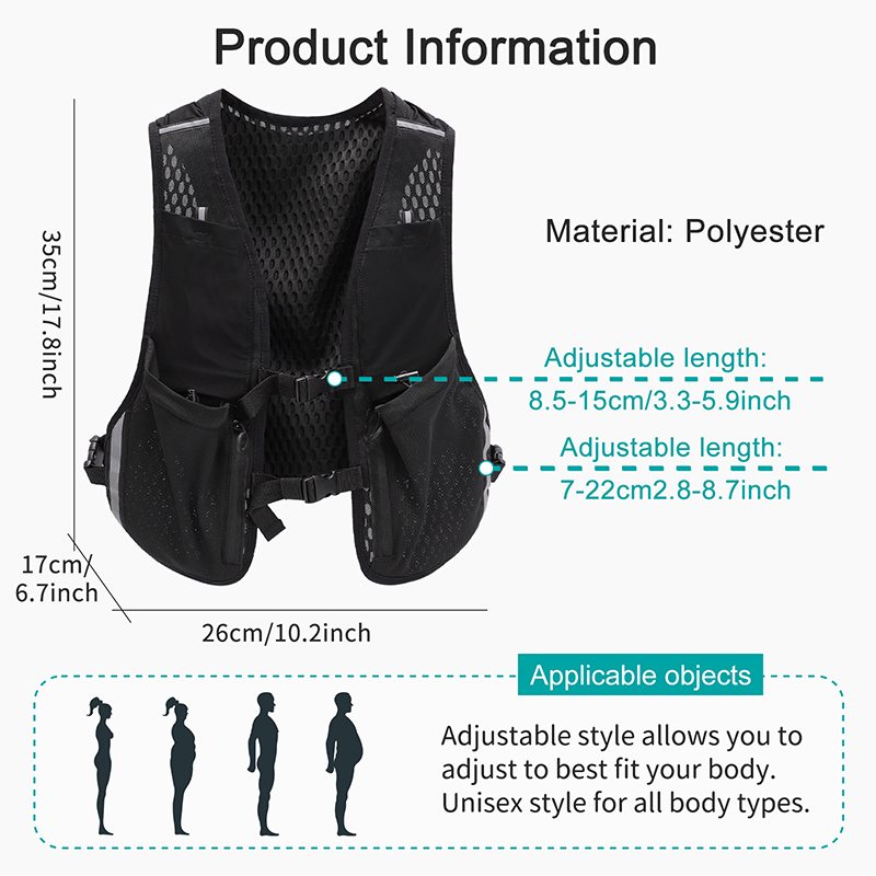 TINYAT-Bolsa de chaleco multif - Phone Accessories For Men reseña y precio
