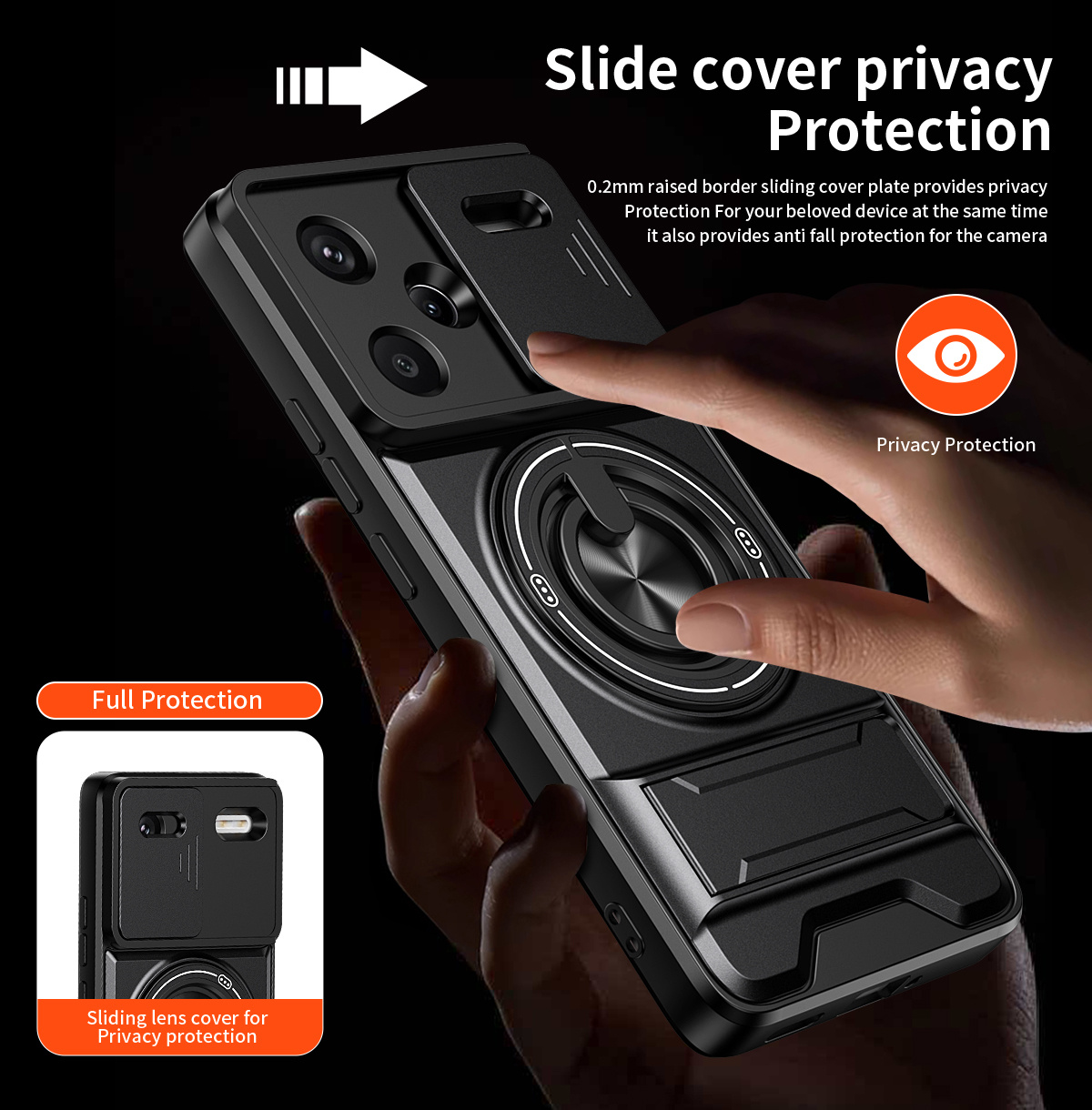 Funda de teléfono con lente de - Car Mount Phone reseña y precio