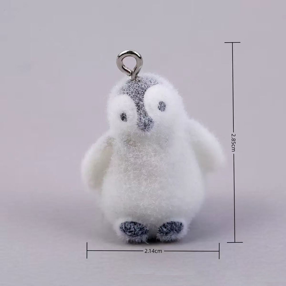 5 uds flocado pequeño pingüino - Phone Accessories Jewelry reseña y precio